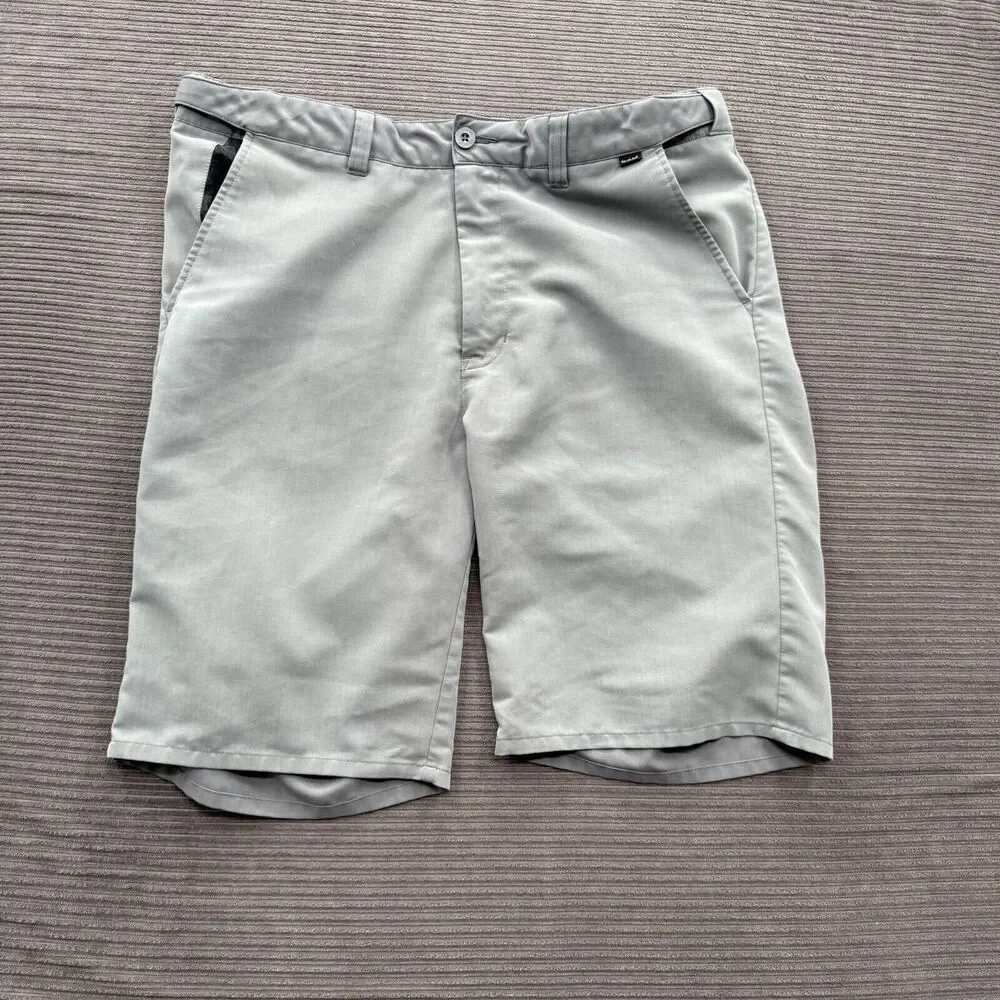 Travis Mathew Shorts Men 36 Gray Flat Front Performance Golf Golfing‎ Outdoors.